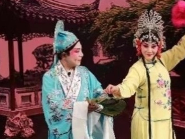 花為媒-花園相親-程芳 葛靜 駱會東 廊坊市龍鳳演藝公司